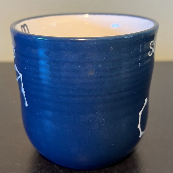 Scorpio Zodiac Horoscope Astrology Constellation Mug ~ Indigo Blue - Picture 3 of 5